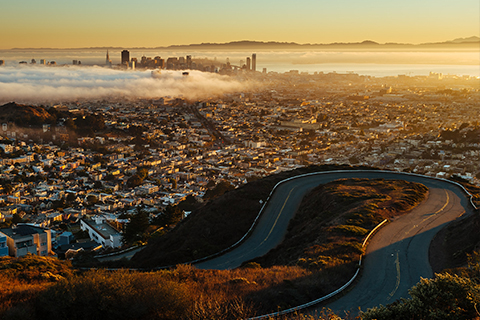 City tour in the bay area